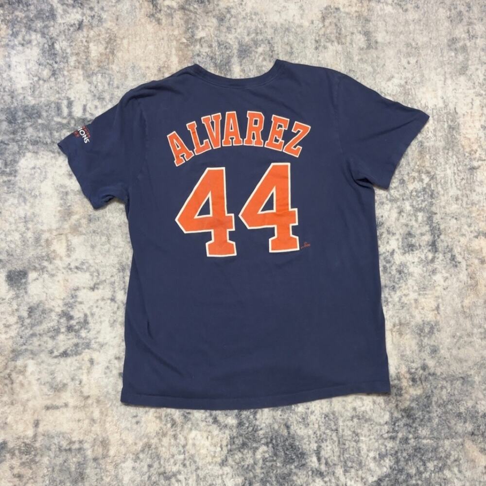 Astros T-Shirt Jersey Alvarez Size L